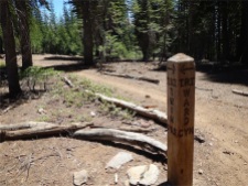 Trail Junction to Stanford Rock
