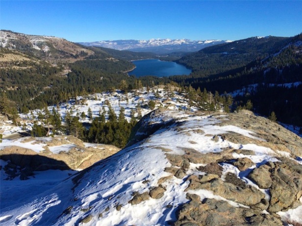 Donner Lake from Vista Point