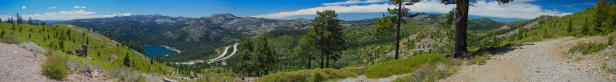 Panorama from Donner Ridge