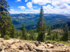 View from Tahoe Rim Trail to the south
